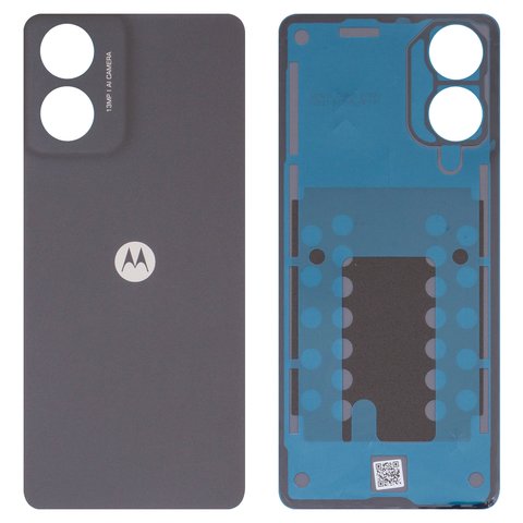 Panel trasero de carcasa puede usarse con Motorola Moto E14, negra, graphite gray