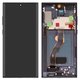 Pantalla LCD puede usarse con Samsung N975F Galaxy Note 10 Plus, negro, con marco, High Copy, (OLED)