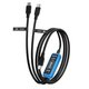 Probador USB RELIFE XA7, USB tipo C, 2xUSB tipo-C, 100W