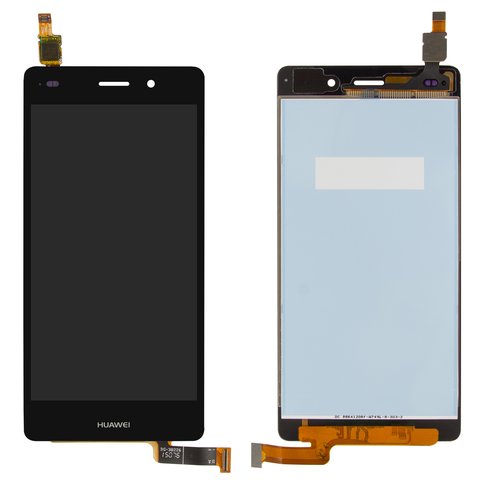 Дисплей для Huawei P8 Lite ALE L21 , черный, без рамки, Original PRC 