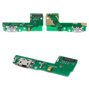 Шлейф для Xiaomi Redmi 5, конектора зарядки, з мікрофоном, Сopy, плата зарядки, MDG1, MDI1