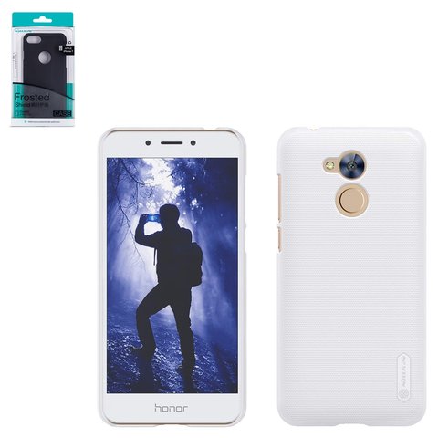 Чехол Nillkin Super Frosted Shield для Huawei Honor 6A, белый, матовый, пластик, #6902048142350