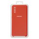 Чохол для Samsung A022F Galaxy A02, червоний, Original Soft Case, силікон, red (14)