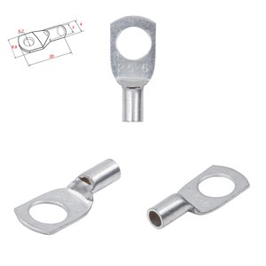 Наконечник SC2,5 6, 6 мм, кільцевий, мідний, луджений, 2,5 мм²