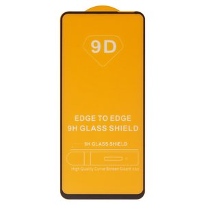 Захисне скло для Xiaomi Poco M6 Pro 5G, Redmi 12, сумісне з чохлом, Full Glue, без упаковки , чорний