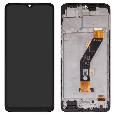 Дисплей для Tecno Spark 10, черный, с рамкой, High Copy, KI5q, FPC6605