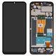 Дисплей для Realme C30s, черный, с рамкой, High Copy, RMX3690
