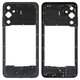 Середня частина корпусу для Samsung A057 Galaxy A05s, чорна