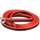 Провод двойной в силиконовой изоляции 10AWG, 5,31 мм², 1 м, черный, красный