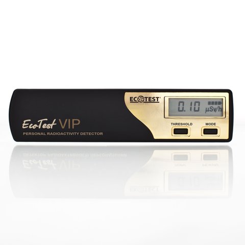 Detector de radiación dosímetro  personal EcoTest VIP